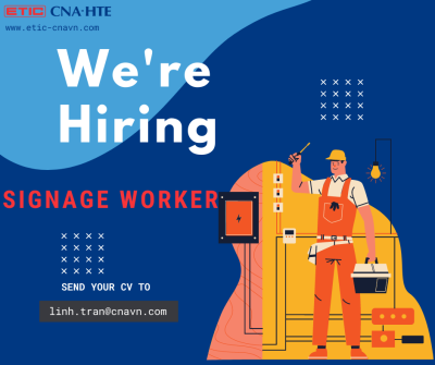SIGNAGE WORKER