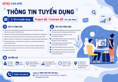 Project QS / Contract QS (Ưu tiên Nam)